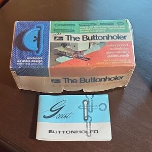 Vintage Greist Buttonholer